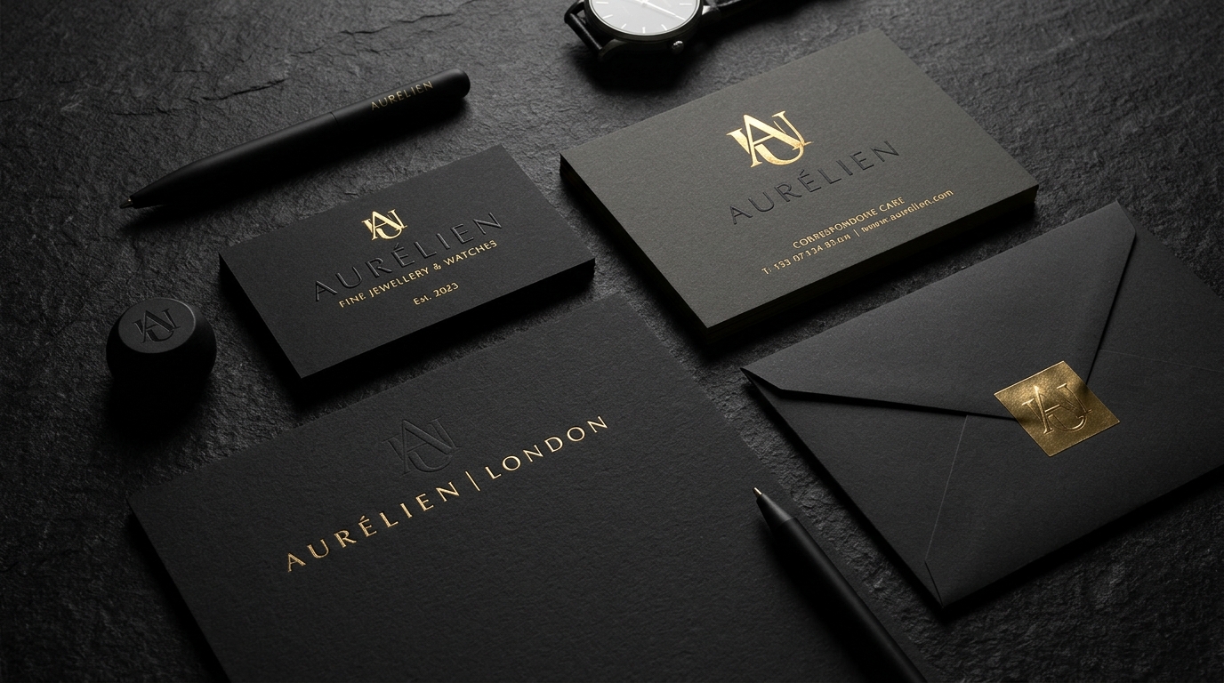 Aurélien London Luxury Brand Identity System